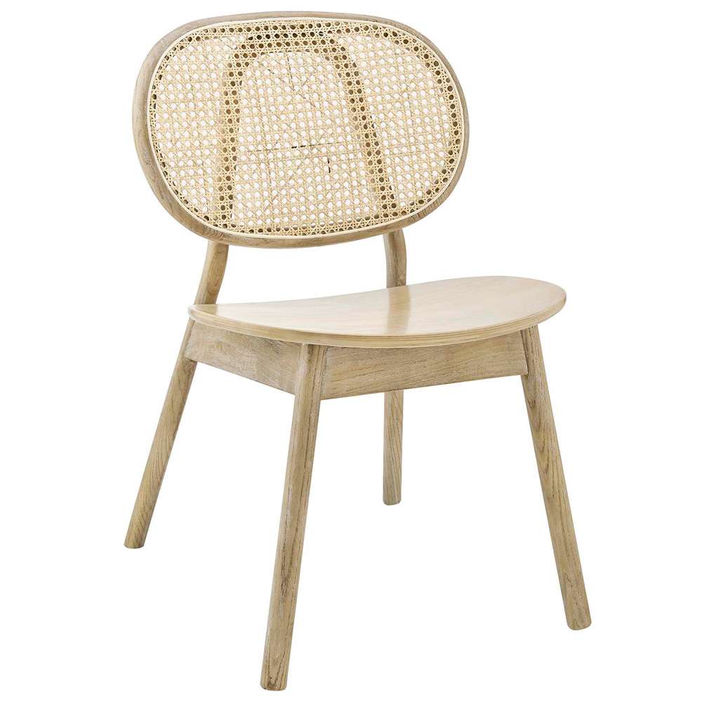 Modway - Malina Wood Dining Side Chair (Set of 2) - EEI-6081-GRY veiw 3