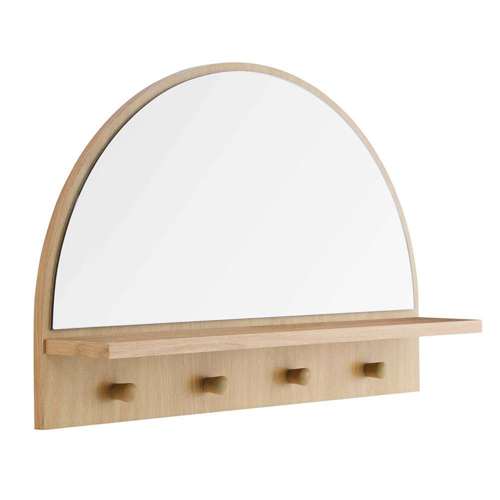 Modway - Moonbeam Arched Mirror - EEI-6350-OAK veiw 2