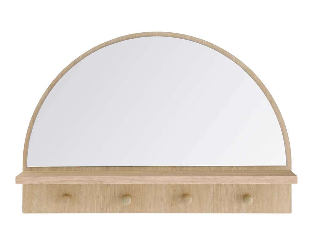 Modway - Moonbeam Arched Mirror - EEI-6350-OAK veiw 4