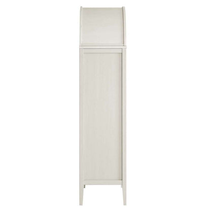 Modway - Nolan Tall Storage Display Cabinet - EEI-6639-WHI-OAK veiw 3