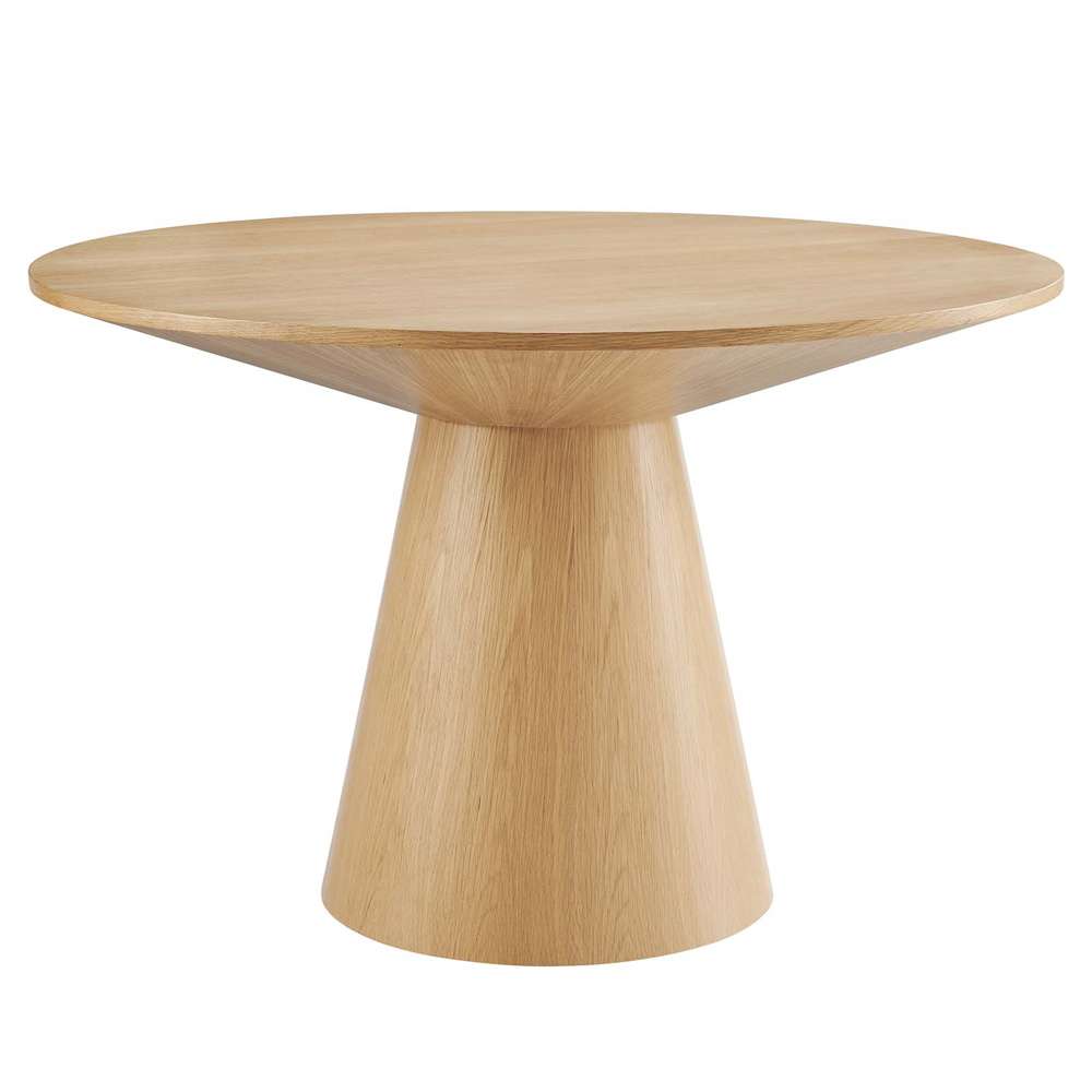 Modway - Provision 47in Round Dining Table - EEI-6102-OAK veiw 2