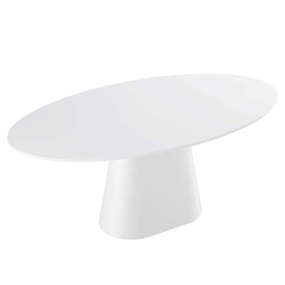 Modway - Provision 75in Oval Dining Table - EEI-4912-WHI veiw 2