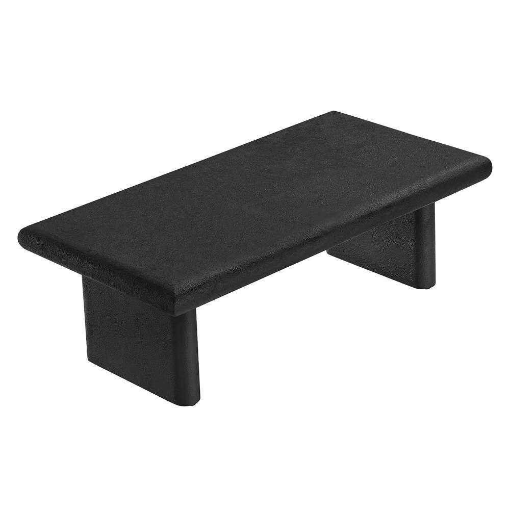 Modway - Relic Concrete Textured Coffee Table - EEI-6578-BLK veiw 3