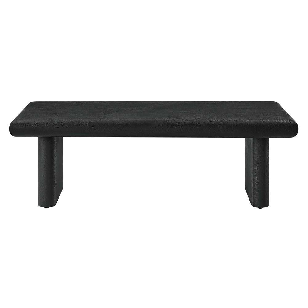 Modway - Relic Concrete Textured Coffee Table - EEI-6578-BLK veiw 5
