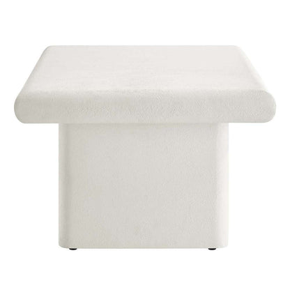 Modway - Relic Concrete Textured Coffee Table - EEI-6578-WHI veiw 4