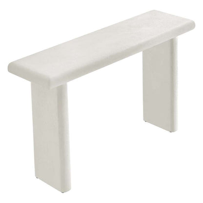 Modway - Relic Concrete Textured Console Table - EEI-6577-WHI veiw 3