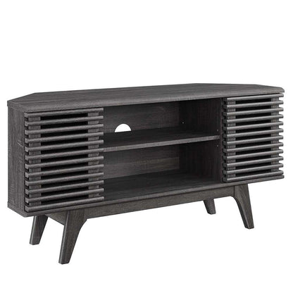 Modway - Render 46in Corner TV Stand - EEI-6157-CHA veiw 1
