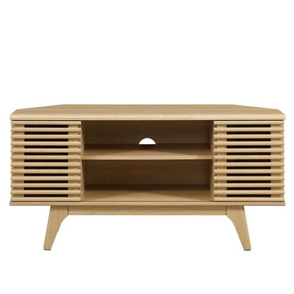 Modway - Render 46in Corner TV Stand - EEI-6157-OAK veiw 5