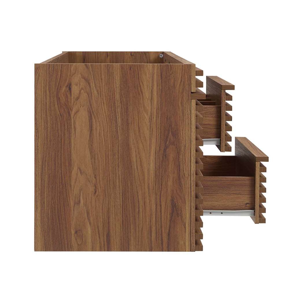 Modway - Render 48in Single Sink Compatible (Not Included) Bathroom Vanity Cabinet - EEI-5866-WAL veiw 4