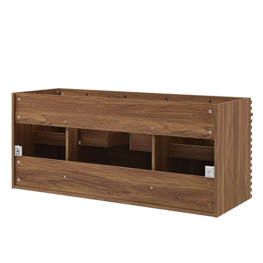 Modway - Render 48in Single Sink Compatible (Not Included) Bathroom Vanity Cabinet - EEI-5866-WAL veiw 6