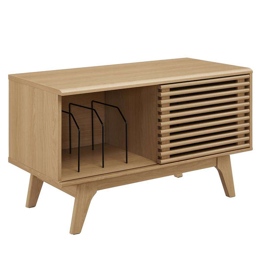 Modway - Render Vinyl Record Display Stand - EEI-4263-OAK veiw 1