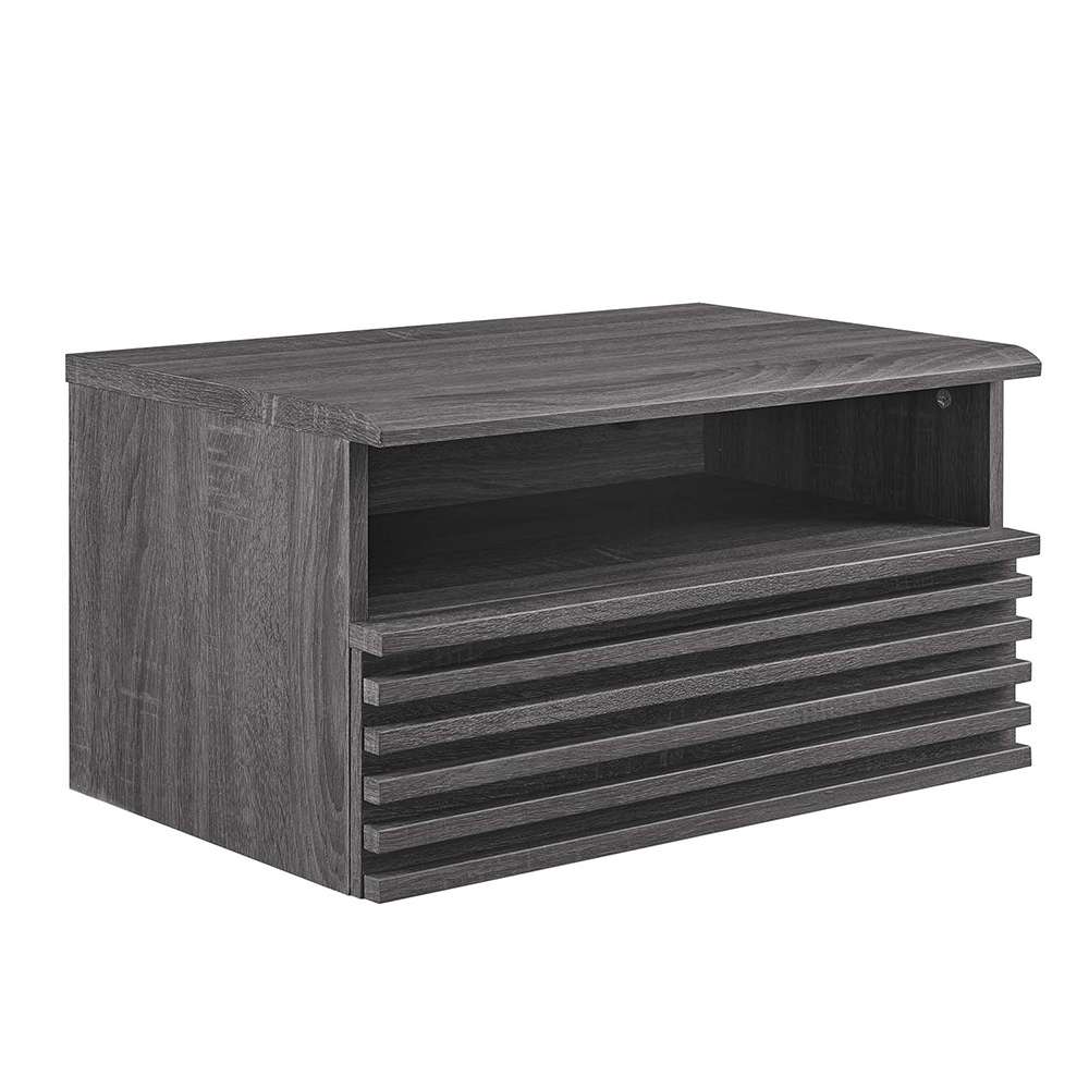 Modway - Render Wall-Mount Nightstand - MOD-7058-CHA veiw 1