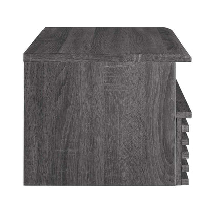 Modway - Render Wall-Mount Nightstand - MOD-7058-CHA veiw 3
