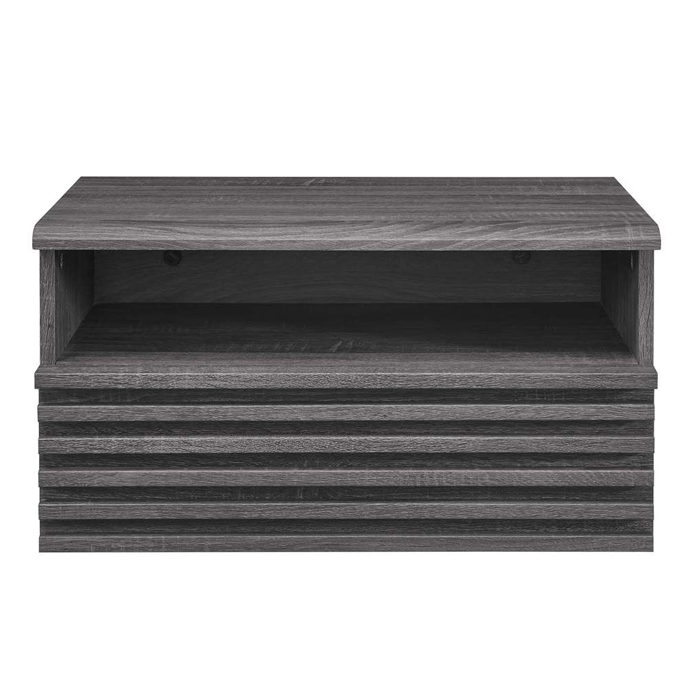 Modway - Render Wall-Mount Nightstand - MOD-7058-CHA veiw 4