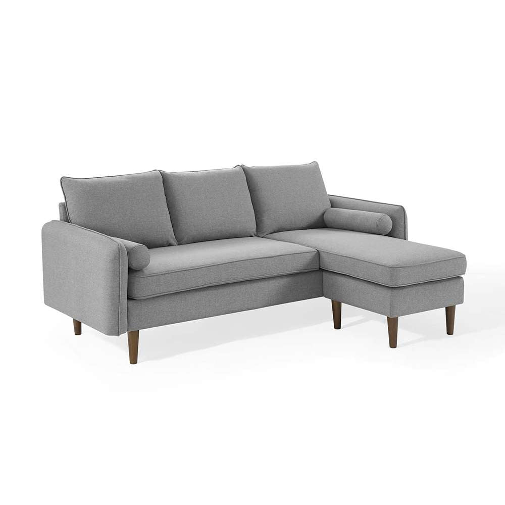 Modway - Revive Upholstered Right or Left Sectional Sofa - EEI-3867-LGR veiw 1