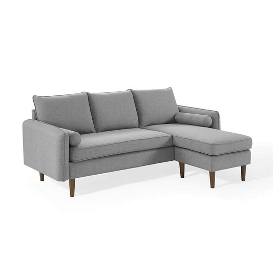 Modway - Revive Upholstered Right or Left Sectional Sofa - EEI-3867-LGR veiw 1