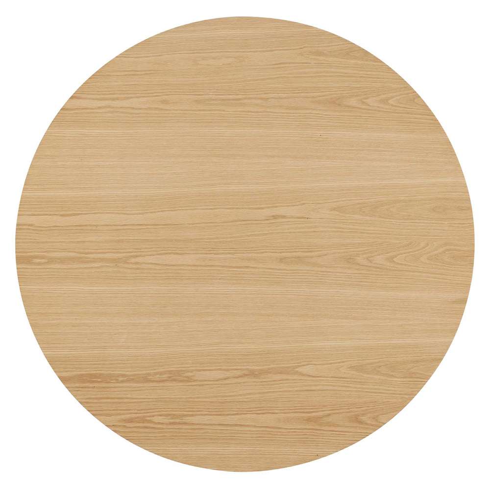 Modway - Senja 47in Round Dining Table - EEI-6064-OAK-SET veiw 5