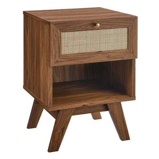 Modway - Soma 1-Drawer Nightstand - MOD-7049-WAL veiw 2