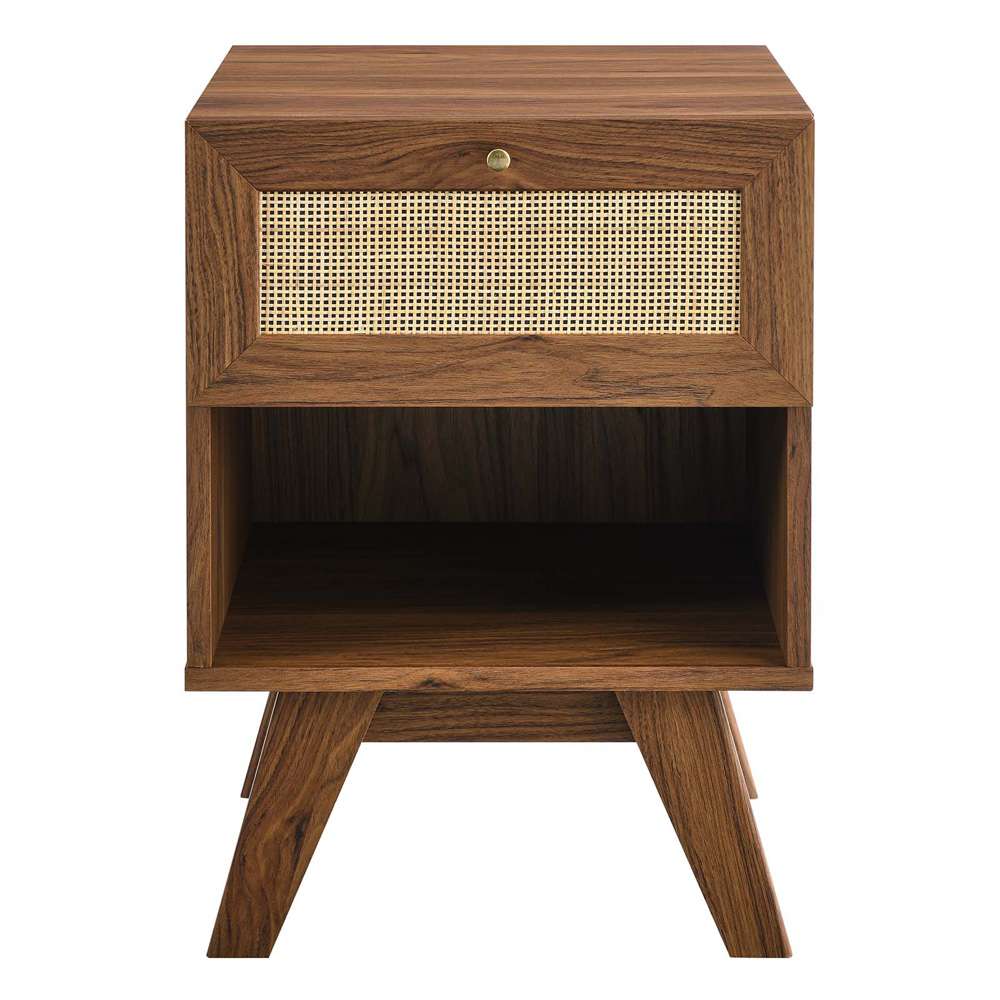 Modway - Soma 1-Drawer Nightstand - MOD-7049-WAL veiw 4