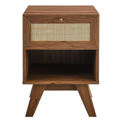 Modway - Soma 1-Drawer Nightstand - MOD-7049-WAL veiw 4