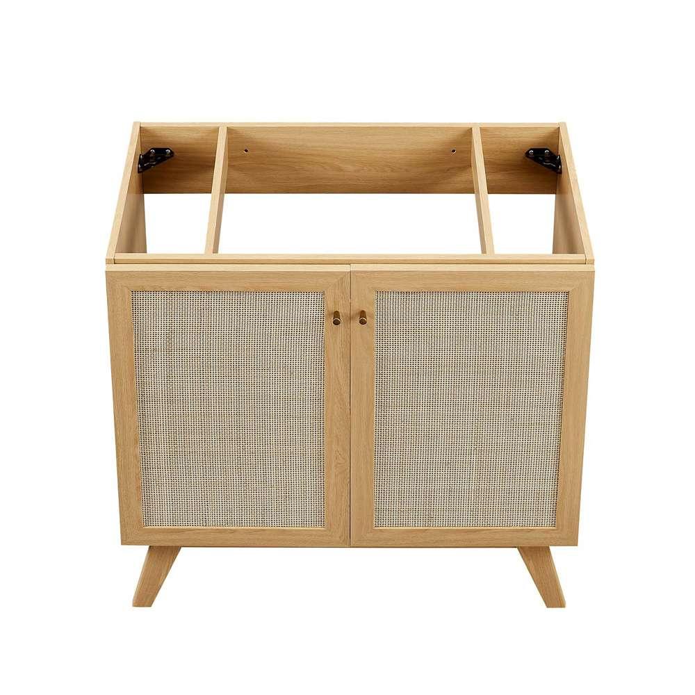 Modway - Soma 36in Bathroom Vanity Cabinet (Sink Basin Not Included) - EEI-6588-OAK veiw 6