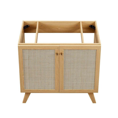 Modway - Soma 36in Bathroom Vanity Cabinet (Sink Basin Not Included) - EEI-6588-OAK veiw 6