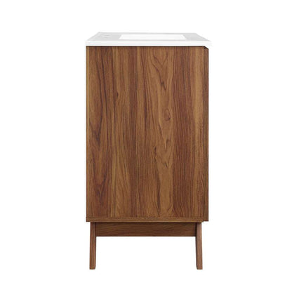 Modway - Soma 36in Bathroom Vanity - EEI-6717-WAL-WHI veiw 3