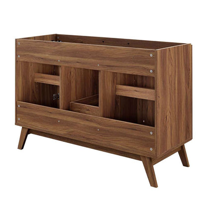 Modway - Soma 48in Single or Double Sink Compatible Bathroom Vanity Cabinet (Sink Basin Not Included) - EEI-6589-OAK veiw 4