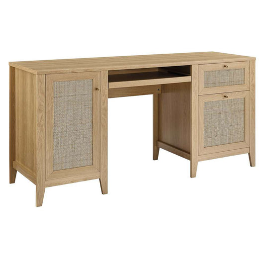 Modway - Soma 63in Office Desk - EEI-6117-OAK veiw 1