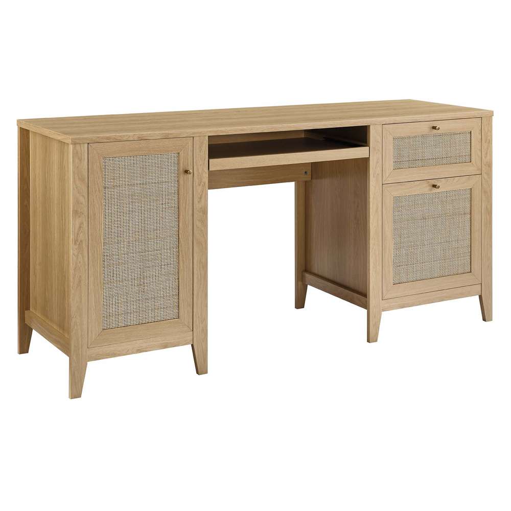 Modway - Soma 63in Office Desk - EEI-6117-OAK veiw 2