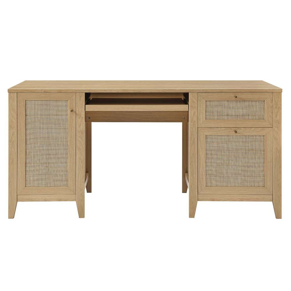 Modway - Soma 63in Office Desk - EEI-6117-OAK veiw 5