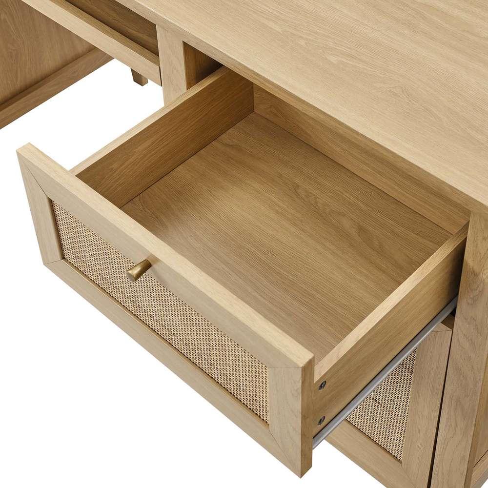 Modway - Soma 63in Office Desk - EEI-6117-OAK veiw 6