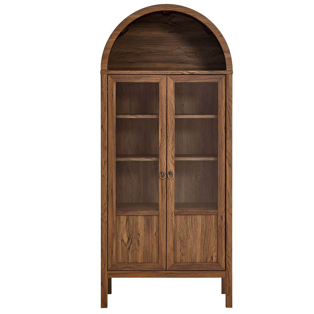 Modway - Tessa Tall Storage Display Cabinet - EEI-6638-WAL veiw 4
