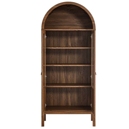 Modway - Tessa Tall Storage Display Cabinet - EEI-6638-WAL veiw 5