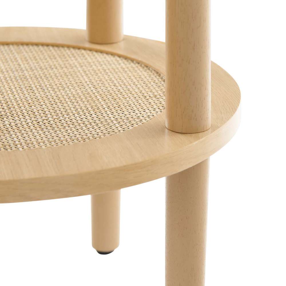 Modway - Torus Round Side Table - EEI-6527-OAK veiw 4