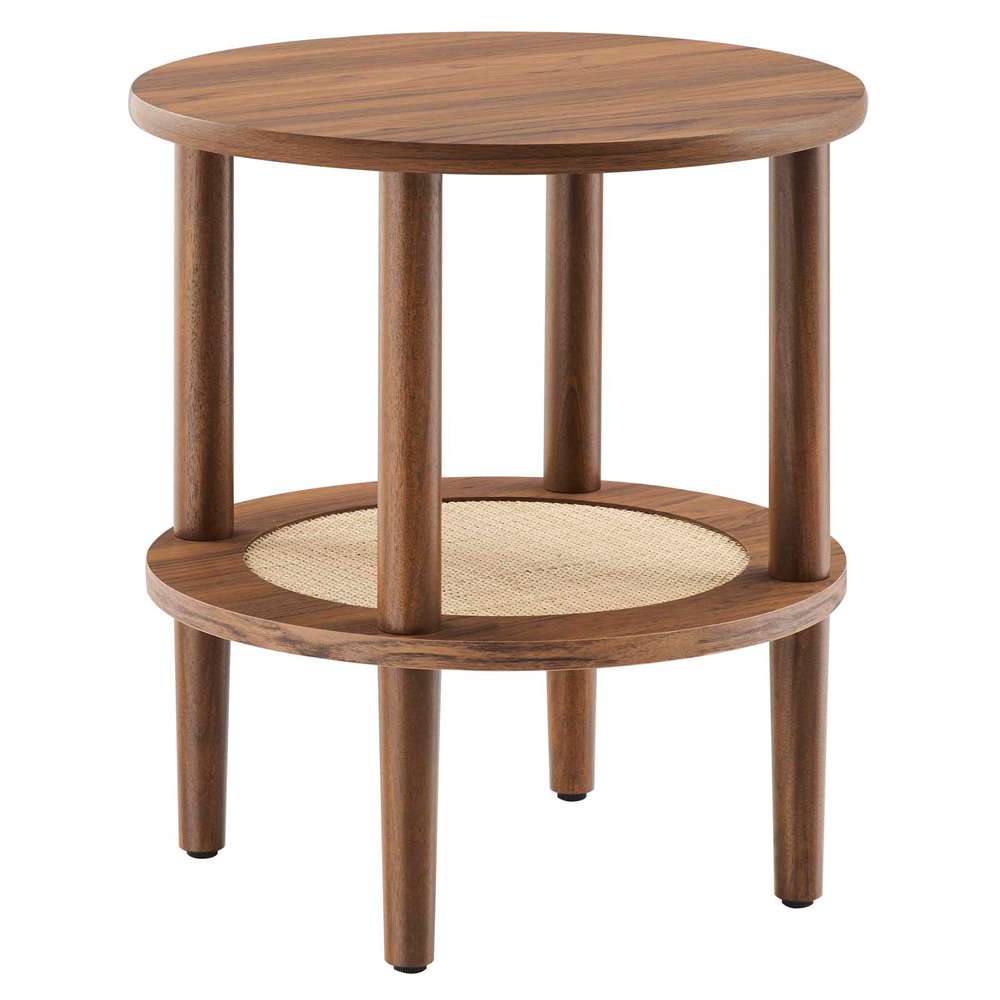 Modway - Torus Round Side Table - EEI-6527-WAL veiw 2