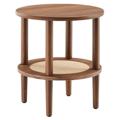 Modway - Torus Round Side Table - EEI-6527-WAL veiw 2