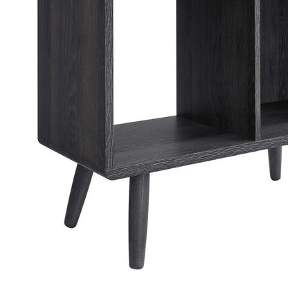 Modway - Transmit 5 Shelf Wood Grain Bookcase - EEI-5743-CHA veiw 6