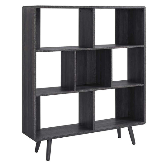 Modway - Transmit 7 Shelf Wood Grain Bookcase - EEI-2529-CHA veiw 1