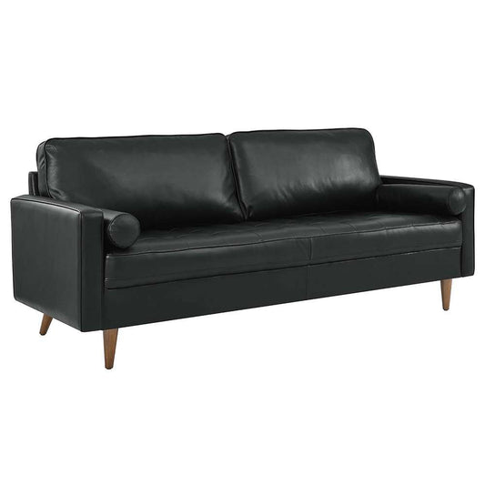 Modway - Valour 81in Leather Sofa - EEI-4634-BLK veiw 1