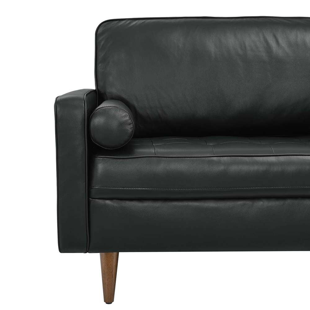 Modway - Valour 81in Leather Sofa - EEI-4634-BLK veiw 6