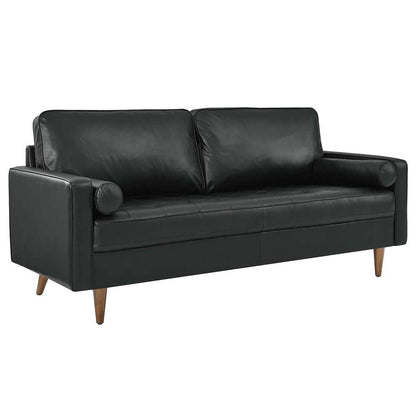 Modway - Valour Leather Sofa - EEI-4633-BLK veiw 2