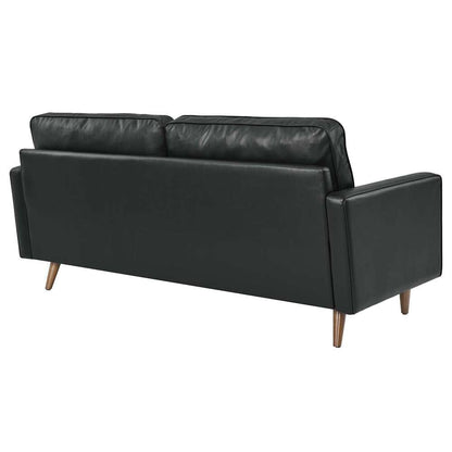 Modway - Valour Leather Sofa - EEI-4633-BLK veiw 4