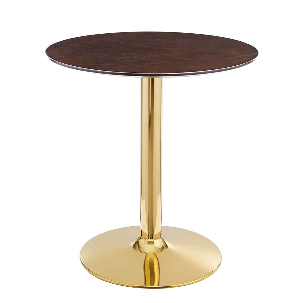 Modway - Verne 28in Dining Table - EEI-4551-GLD-CHE veiw 1