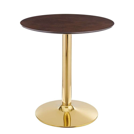 Modway - Verne 28in Dining Table - EEI-4551-GLD-CHE veiw 2