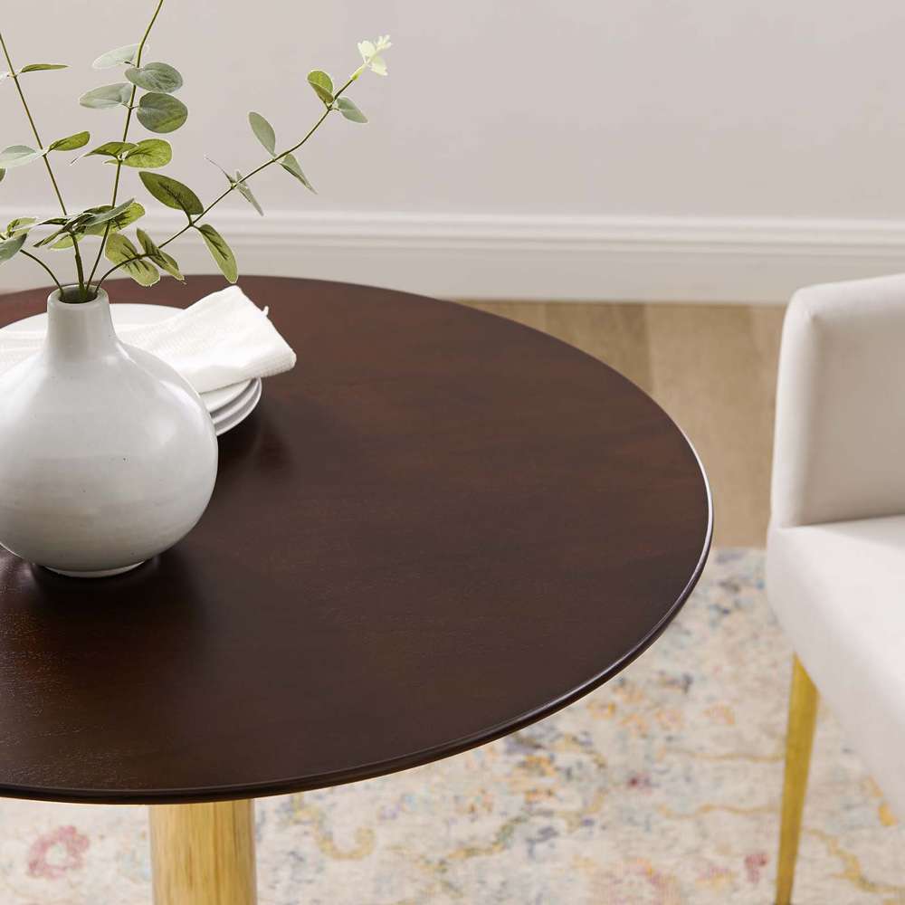 Modway - Verne 28in Dining Table - EEI-4551-GLD-CHE veiw 5