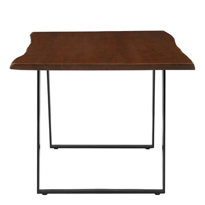 Modway - Viggo 60in Live Edge Acacia Wood Acacia Wood Dining Table in Black Walnut - EEI-6067-BLK-WAL veiw 3