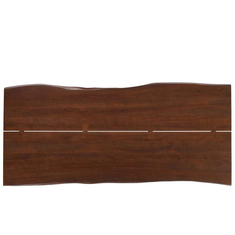 Modway - Viggo 96in Live Edge Acacia Wood Acacia Wood Dining Table - EEI-6071-BLK-WAL veiw 5