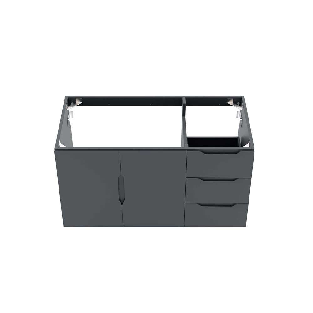 Modway - Vitality 36in Bathroom Vanity Cabinet (Sink Basin Not Included) - EEI-4894-GRY veiw 6
