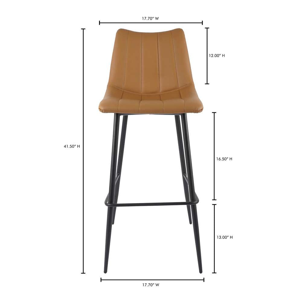 Moes Home - Alibi Barstool Tan (Set of 2) - UU-1003-21 veiw 8